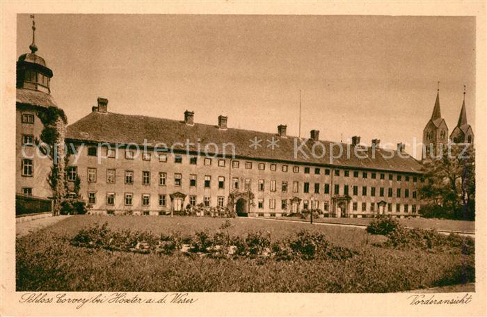 Hoexter Weser Schloss Corvey