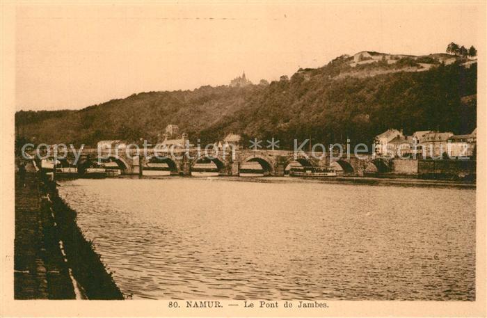 Namur sur Meuse Pont de Jambes