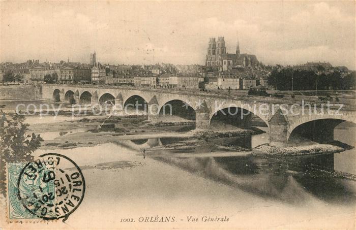 Orleans Loiret Brückenpartie