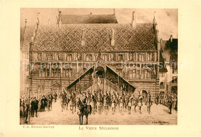 Mulhouse Muehlhausen Hotel de Ville