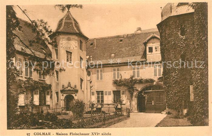 Colmar Haut Rhin Elsass Maison Fleischauer