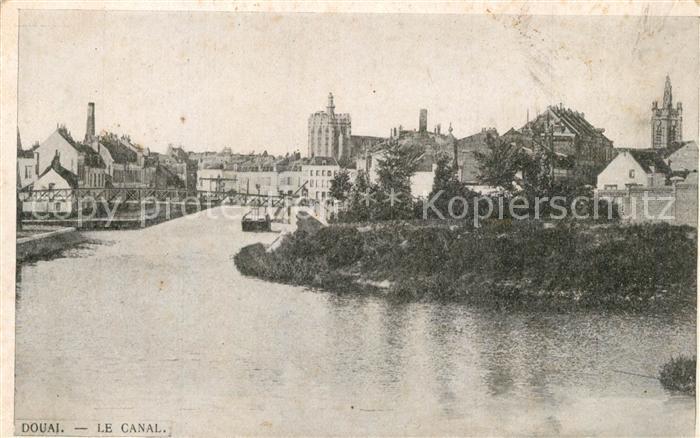 Douai 59 Le Canal