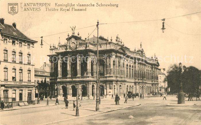 Antwerpen Anvers Theatre Royal Flamand