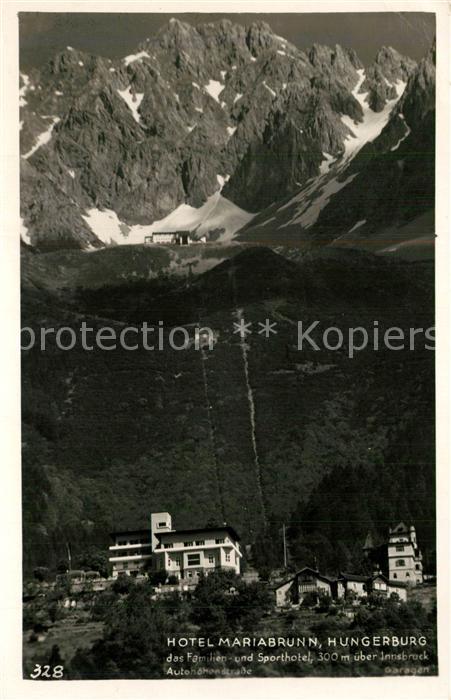 Hungerburg Innsbruck Hotel Mariabrunn
