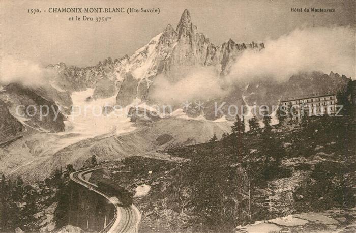 Chamonix Mont Blanc et le Dru