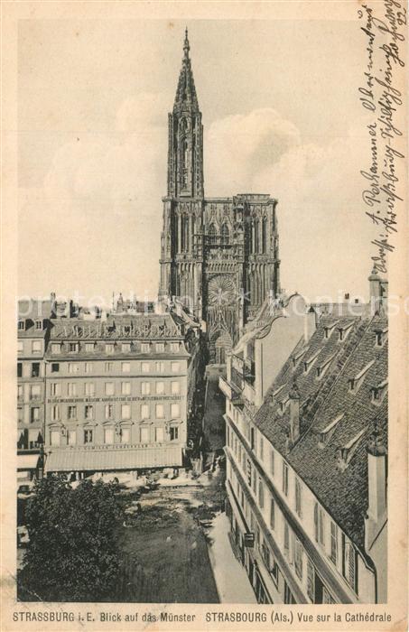 Strassburg Elsass Muenster