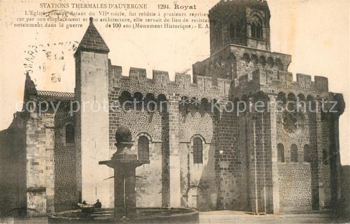 Royat Puy de Dome Stations Thermales d`Auvergne