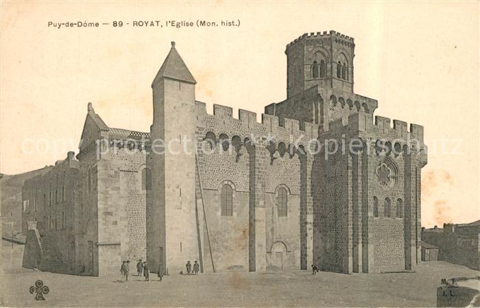 Royat les Bains Puy-de-Dome Eglise