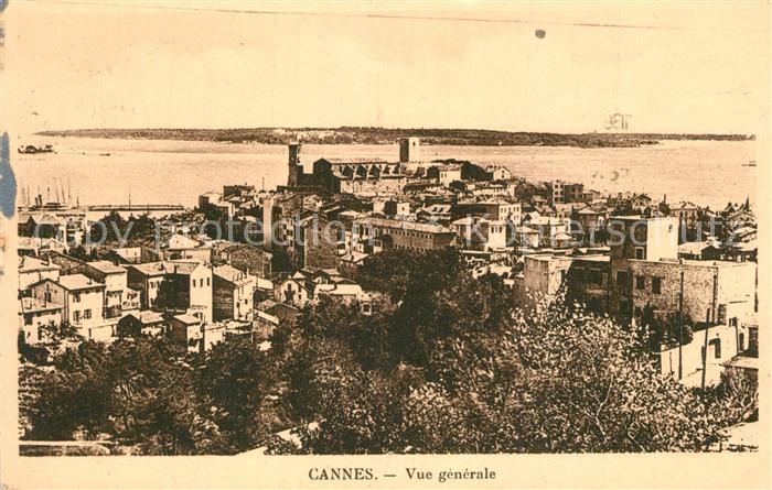 Cannes Alpes-Maritimes Vue generale