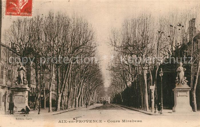 Aix-en-Provence Cours Mirabeau