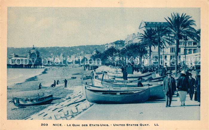 Nice Alpes Maritimes Quai des Etats Unis