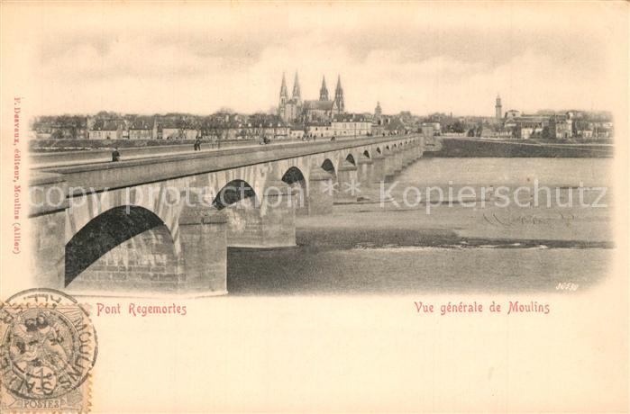 Moulins Allier Pont Regemortes