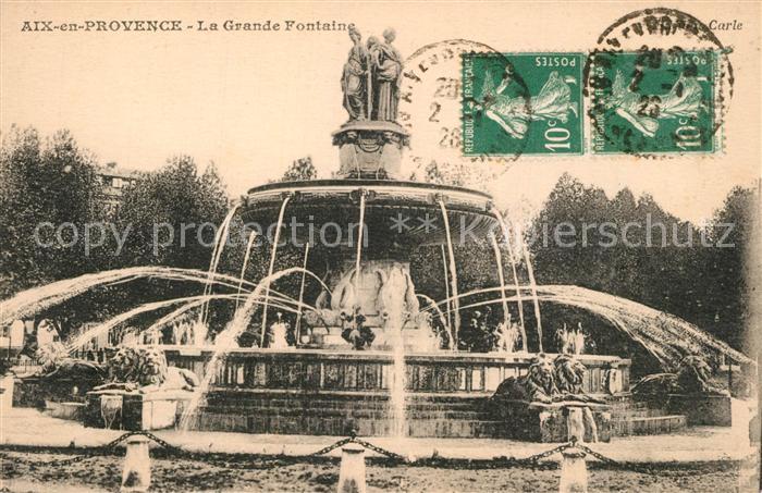 Aix-en-Provence Grande Fontaine