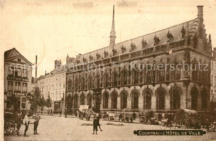 Courtrai KORTRIJK Flandre Belgie Hotel de Ville