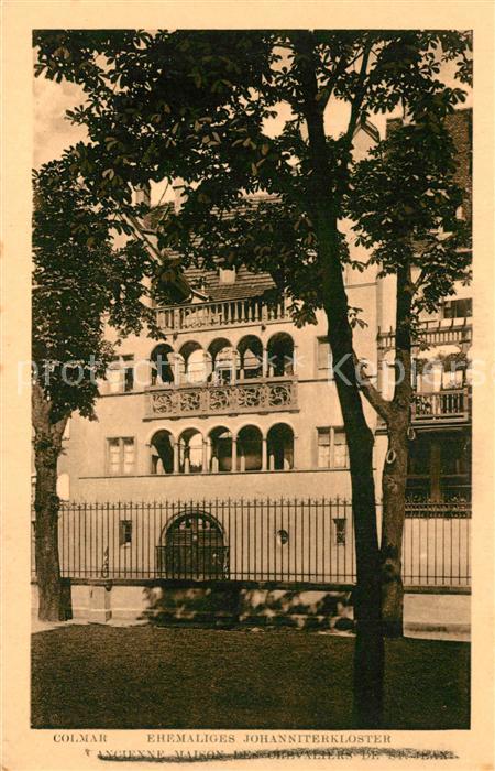 Colmar Haut Rhin Elsass Ehemaliges Johanniterkloster