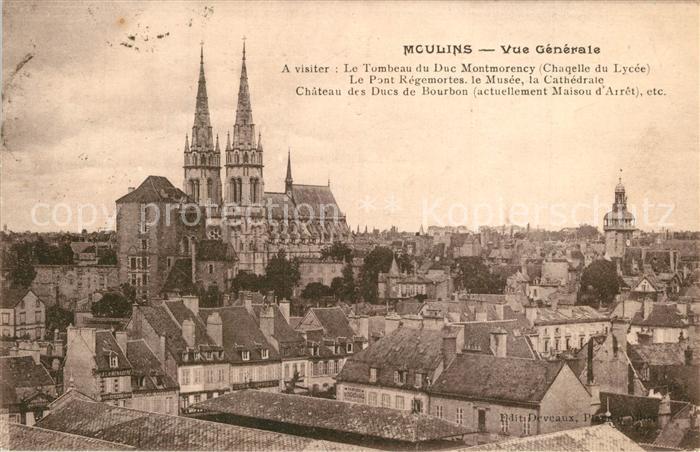 Moulins Allier Vue Generale
