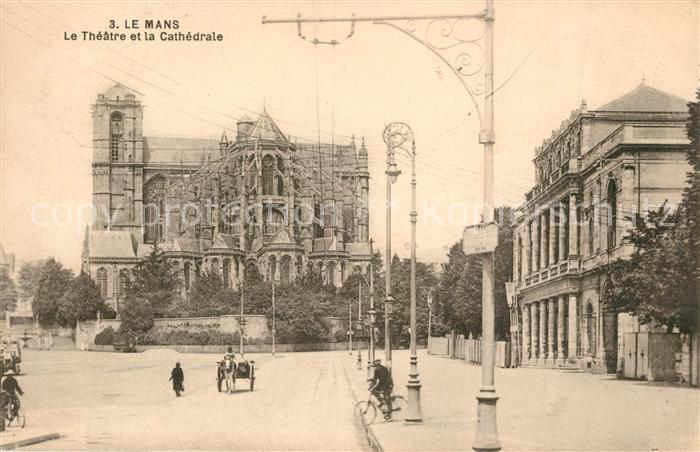 Le Mans Sarthe Theatre et Cathedrale