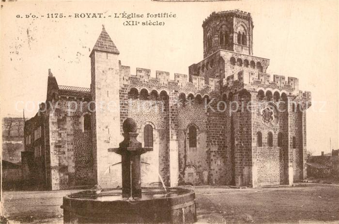 Royat les Bains Eglise fortifi