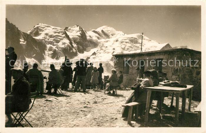 Brevent Le Mont Blanc Aussichtsterrasse