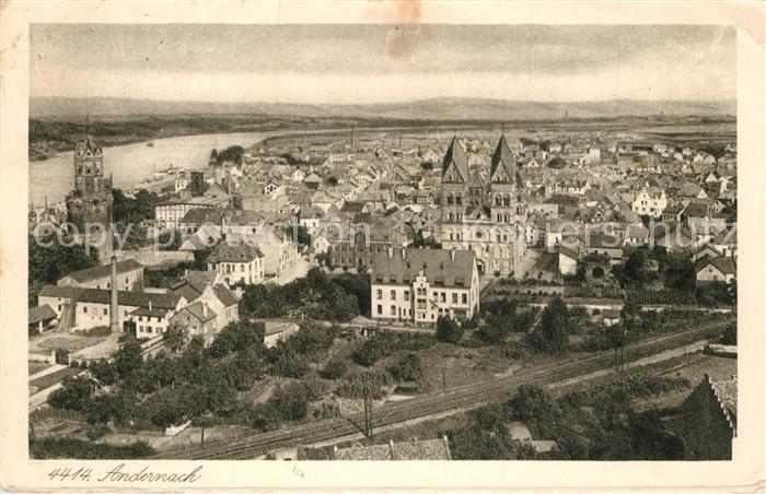 Andernach Fliegeraufnahme