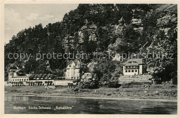 Rathen Saechsische Schweiz Belvedere