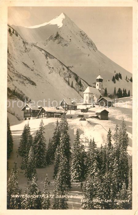 Damuels Vorarlberg Kirchenpartie Berghotel Madlenen
