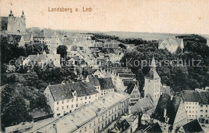 Landsberg Lech Vogelperspketive