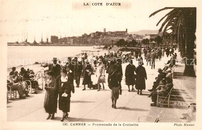 Cannes Alpes-Maritimes Promenade de la Croisette