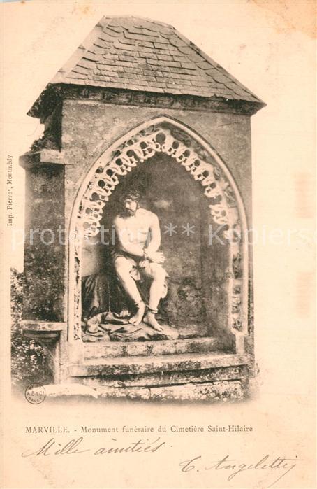 Marville Monument funeraire du Cimetiere Saint Hilaire