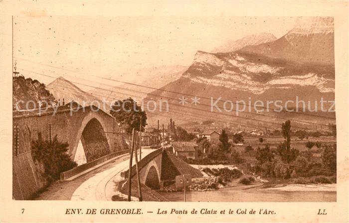 Grenoble Les Ponts de Claix et le Col de L Arc