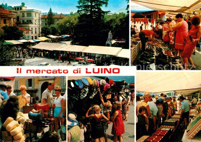Luino Lago Maggiore Il mercato