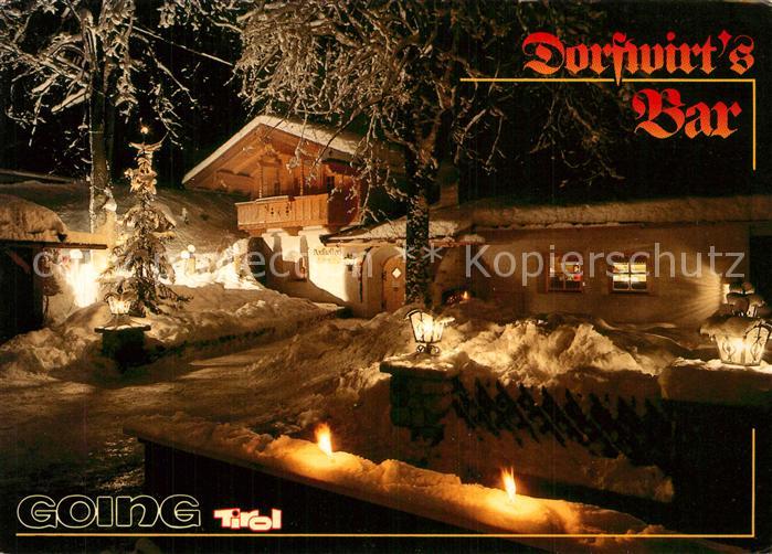 Going Wilden Kaiser Tirol Gasthaus Pension Dorfwirts Bar