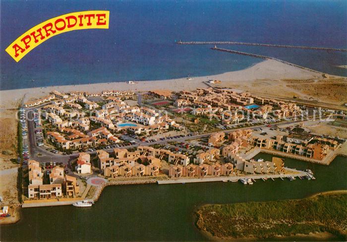 Port Leucate Fliegeraufnahme Aphrodite Village