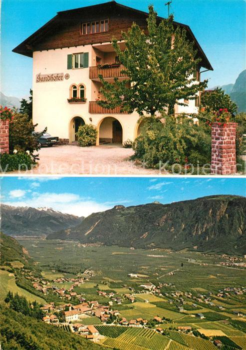 Nals Bozen Gaestehaus Pension Sandhofer Landschaftspanorama