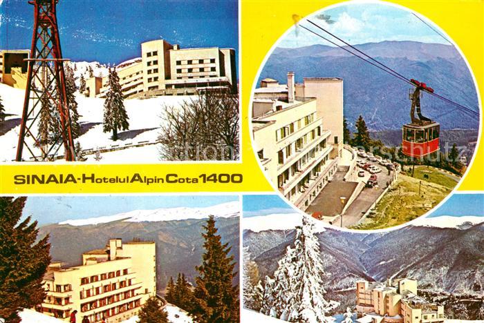 Sinaia Hotelul Alpin Cota Berghotel Bergbahn Karpaten