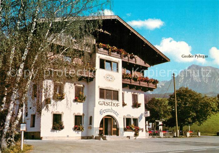Windischgarsten Gasthof Grundner Grosser Pyhrgas Ennstaler Alpen