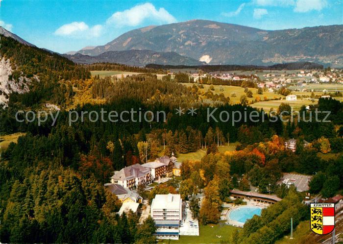 Warmbad Villach Fliegeraufnahme