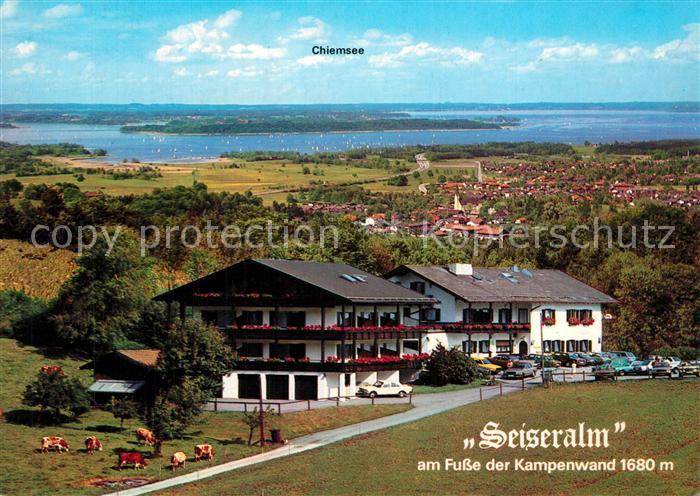 Bernau Chiemsee Berggasthof Seiseralm am Fusse der Kampenwand