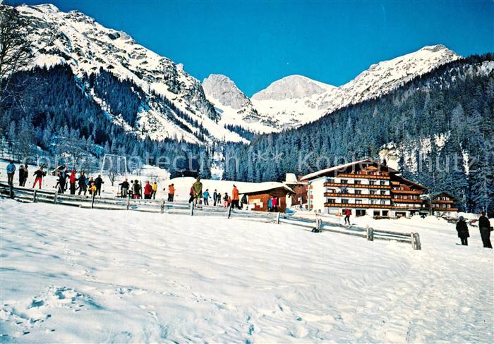 Ramsau Dachstein Steiermark Hotel Feistererhof Wintersportplatz Dachsteingebirge