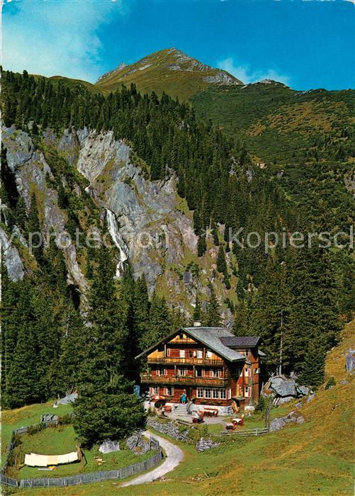 Neukirchen Grossvenediger Alpengasthaus Berndalm Obersulzbachtal gegen Hackkogel