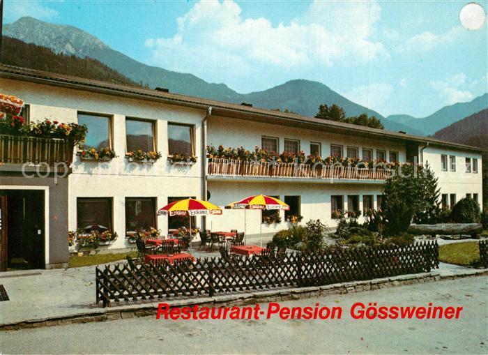 Spital Pyhrn Gaestehaus Pension Restaurant Goessweiner Terrasse Alpen