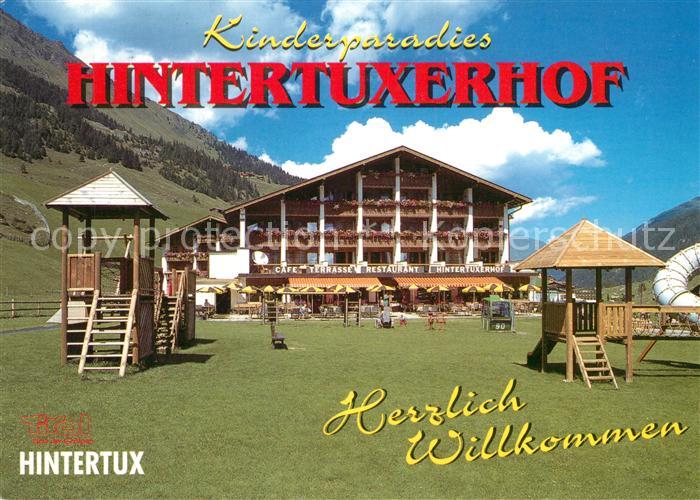 Hintertux Zillertal Hotel Gasthof Pension Hintertuxerhof Kinderspielplatz