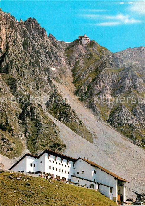 Innsbruck Nordkettenbahn Station Seegrupe Bergstation