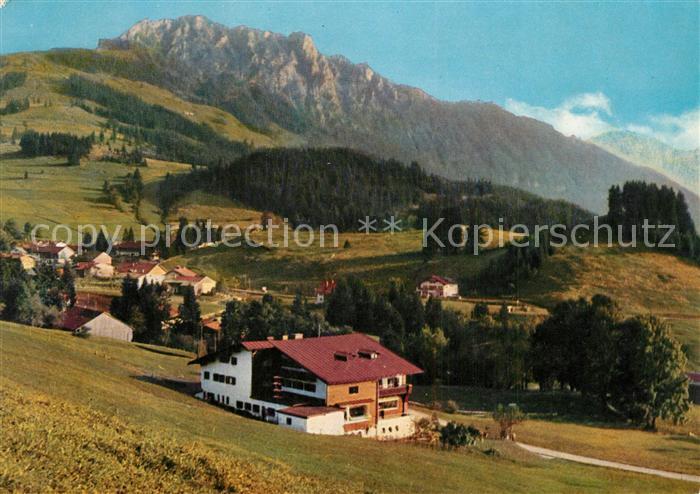 Jungholz Tirol Berghotel Tirol Landschaftspanorama Allgaeuer Alpen