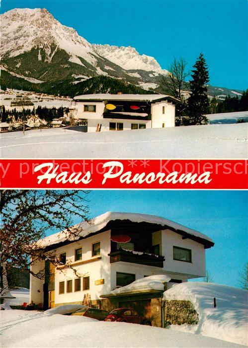 Scheffau Wilden Kaiser Gaestehaus Pension Haus Panorama Wintersportplatz Kaiserg