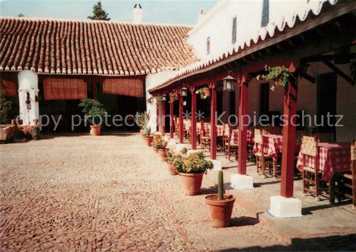 Puerto Lapice La Mancha Venta del Quijote Patio y corredor