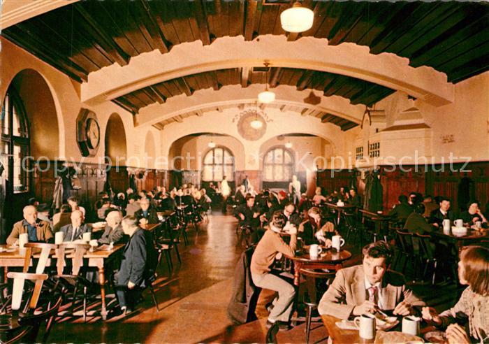 Salzburg Oesterreich Augustiner Braeustuebl Restaurant