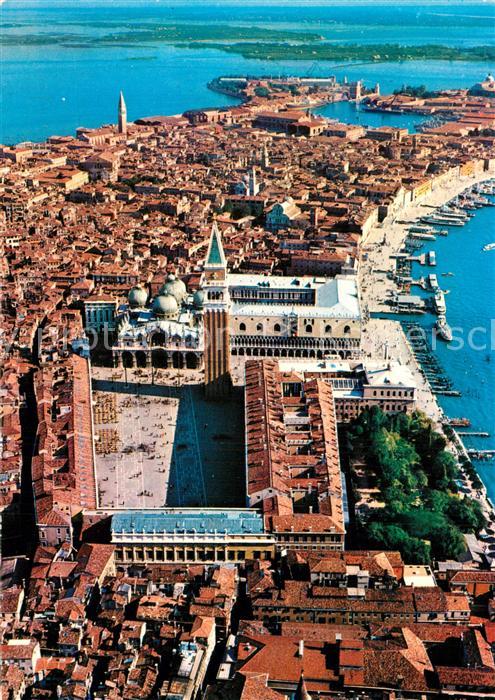 Venezia Venedig Piazza San Marco Markusplatz Fliegeraufnahme