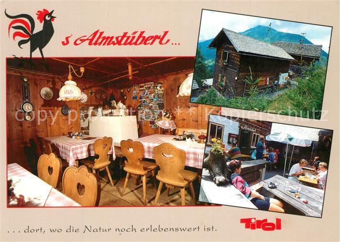 Mayrhofen Zillertal s Almstueberl Berggaststaette Jausenstation