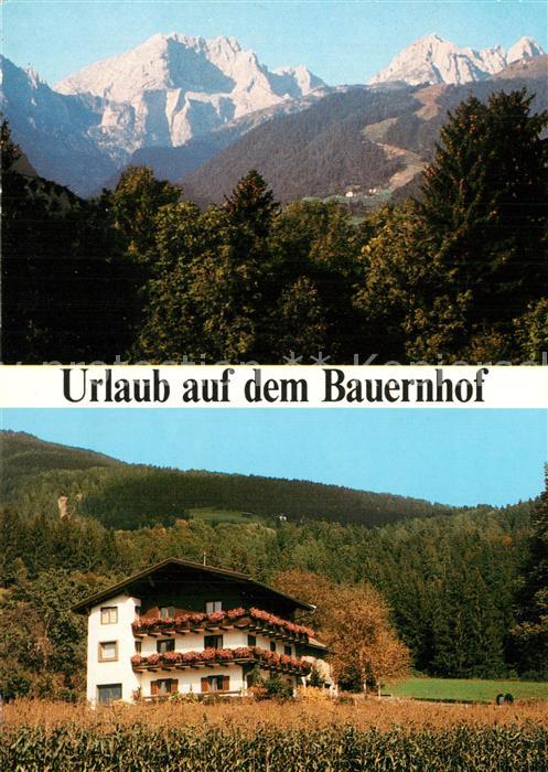 Koetschach-Mauthen Kaernten Urlaub auf dem Bauernhof Alpenpanorama